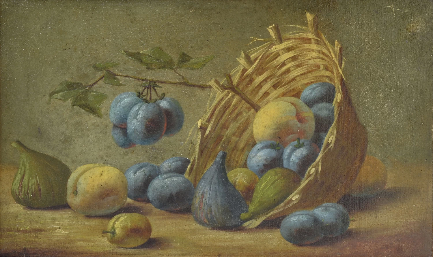 Natura morta con cesto di frutta - Cassa Rurale Alto Garda, Arco (Trento)